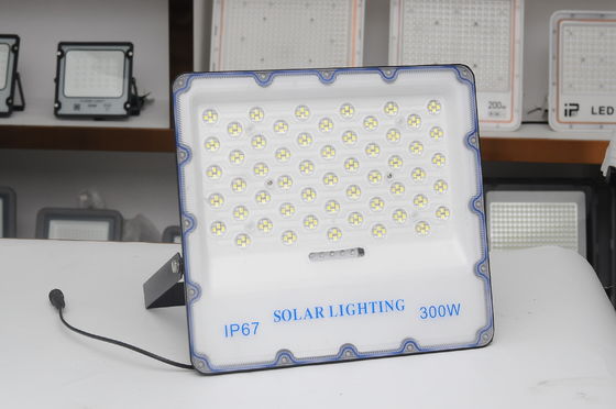 Lampu Banjir Surya Multiscene 300W, Lampu Banjir Sensor Bertenaga Surya 170LM/W