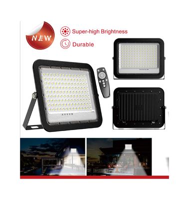 PC Aluminum Solar Flood Light Outdoor Multi Function Waterproof