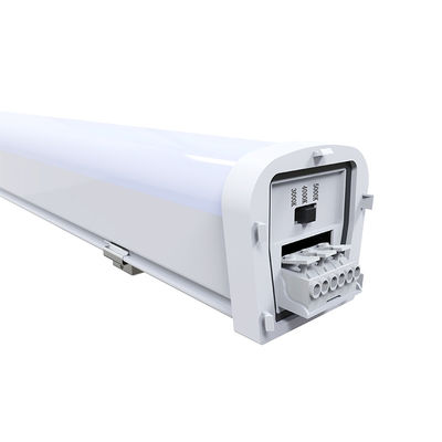 140LM/W Workshop LED Tri Proof Light Fixture Anti Corrosion Durable