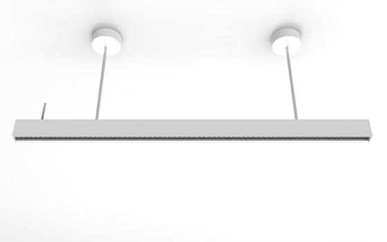 Warehouse Hanging Linear Ceiling Light Weatherproof Flicker Free