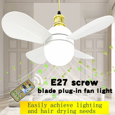 Ceiling Fan With Light, Modern Remote Control Closed Low Profile Ceiling Fan With Light