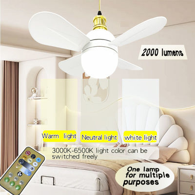 Ceiling Fan With Light, Modern Remote Control Closed Low Profile Ceiling Fan With Light