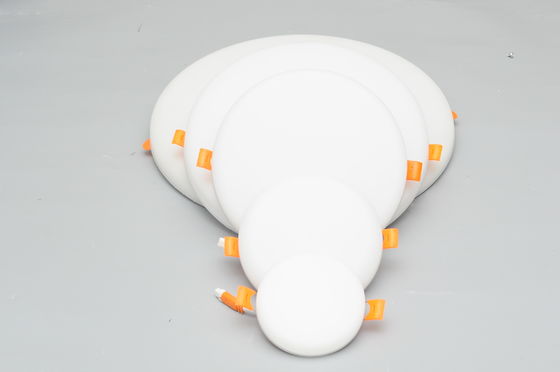Round Square Surface Mount Led Skd Panel Light Aluminium Rohs Led Ceiling Light Frameless Slim Adjustable Recessed Pane