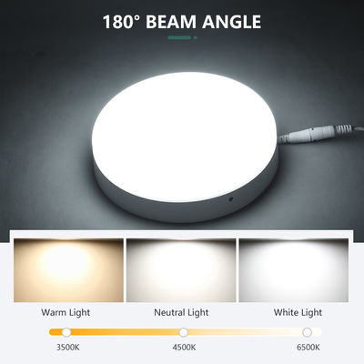Office Hotel Round White Surface Frameless SMD 24w Led Panel Light