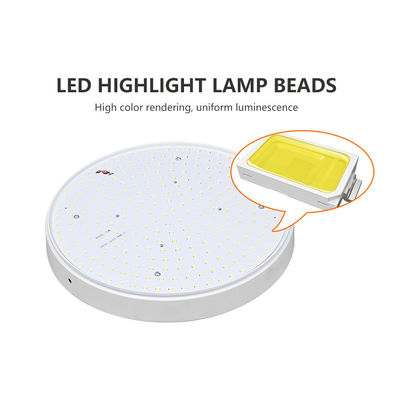 Office Hotel Round White Surface Frameless SMD 24w Led Panel Light