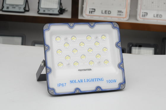 Lampu Banjir Surya Multiscene 300W, Lampu Banjir Sensor Bertenaga Surya 170LM/W