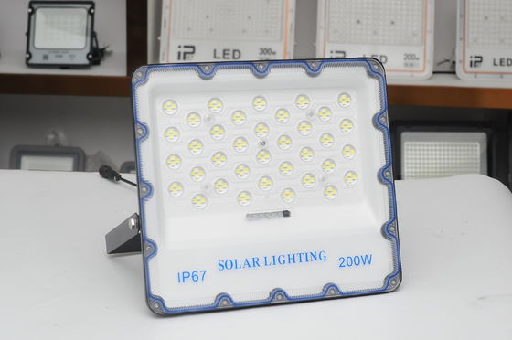 Lampu Banjir Surya Multiscene 300W, Lampu Banjir Sensor Bertenaga Surya 170LM/W