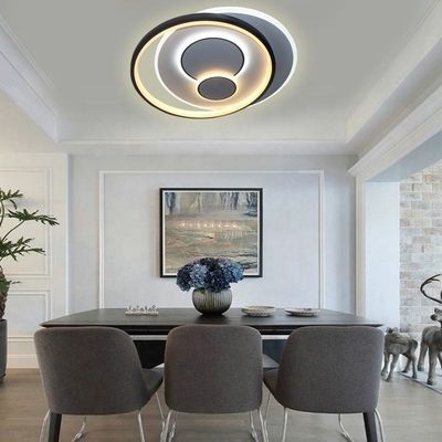 Installed In The Study Bedroom Living Room Acrylic 3-color Round Acrylic LED Dimming LED Ceiling Lights