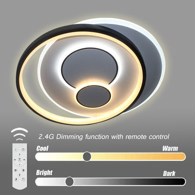 Installed In The Study Bedroom Living Room Acrylic 3-color Round Acrylic LED Dimming LED Ceiling Lights