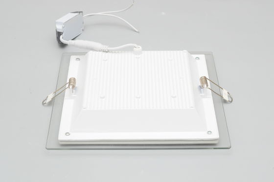 Indoor Lighting Recessed Mounted Square Slim Led Commercial Glass Panel Light