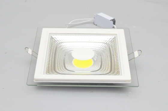 Indoor Lighting Recessed Mounted Square Slim Led Commercial Glass Panel Light