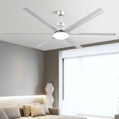 70&quot; 86&quot; High Power Motor Industrial Ceiling Fan with Light Aluminum Blades Remote Control 6 Speeds Ceiling Fan