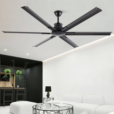 70&quot; 86&quot; High Power Motor Industrial Ceiling Fan with Light Aluminum Blades Remote Control 6 Speeds Ceiling Fan