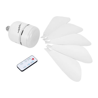Fan Light Dimmable Kitchen E26 E27 Bulb 5 Blades Socket Fan Remote Control Ceiling Fan