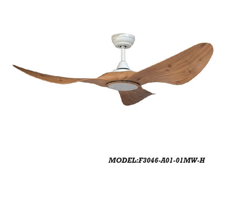 Moden Wooden HCA087 Solid Wood Led Chandelier Remote Control Ceiling Fan