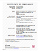 China Ningbo Cadysun Lighting Technology Co., Ltd. certification